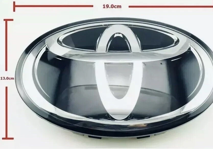 Emblemas de parrilla delantera Toyota Land Cruiser 2015-2019 Tacoma Tundra 2017-2018 Foto 2 de 4