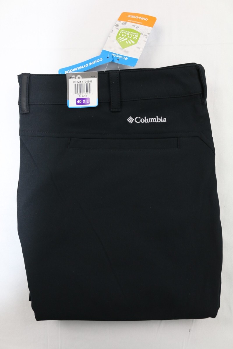 Columbia Flex Mens Tech Fleece Lined Omni-Shade Activewear Pants