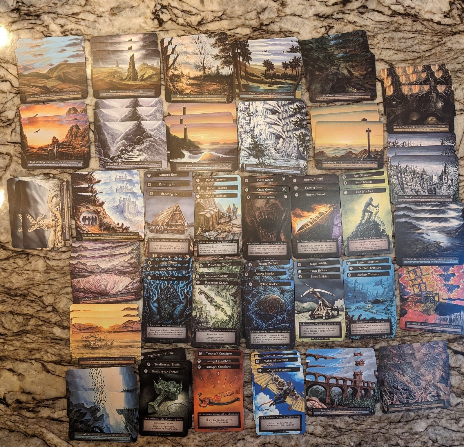 Sorcery - Complete Ordinary + Exceptional Playset- w/Avatars Inc Dual Sites