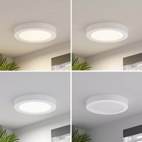 LEDBRITE Round Surface Mounted LED Ceiling Light Dimmable Tri Colour Selectable - Picture 9 of 29
