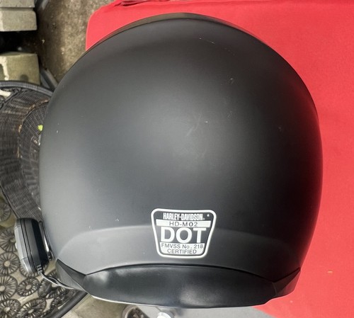 Harley-Davidson® Men's Lincoln M02 Modular Helmet, Matte Black 98306-17VX/ Cardo - Picture 17 of 24