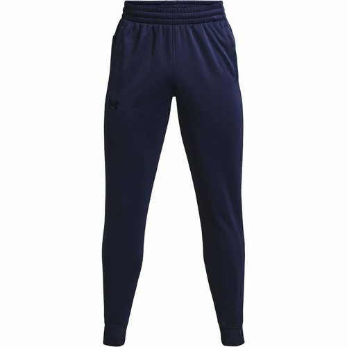 Under Armour Fleece Mens Joggers Navy Breathable Elasticated Workout Sweatpants - Bild 5 von 6