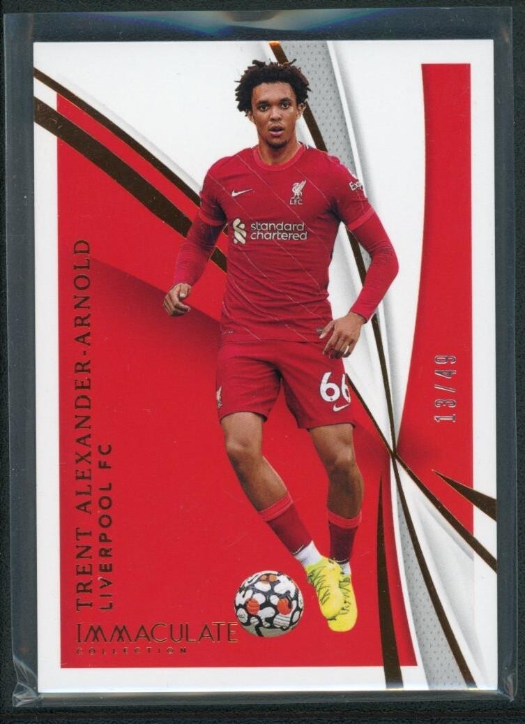 2021 TRENT ALEXANDER ARNOLD 13/49 PANINI IMMACULATE COLLECTION