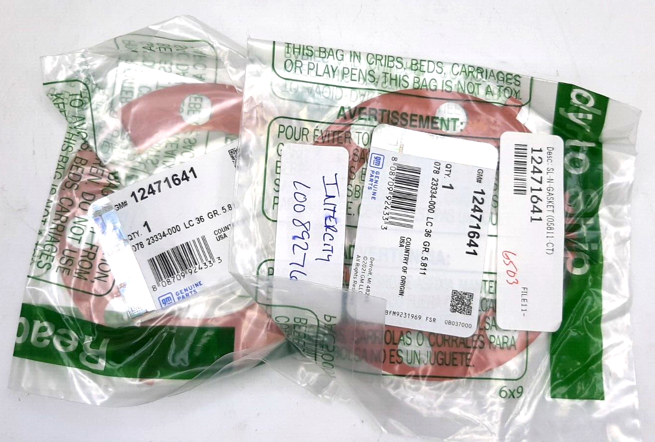 GM OEM Axle HousingAxle Shaft 2Gaskets 12471641 eBay