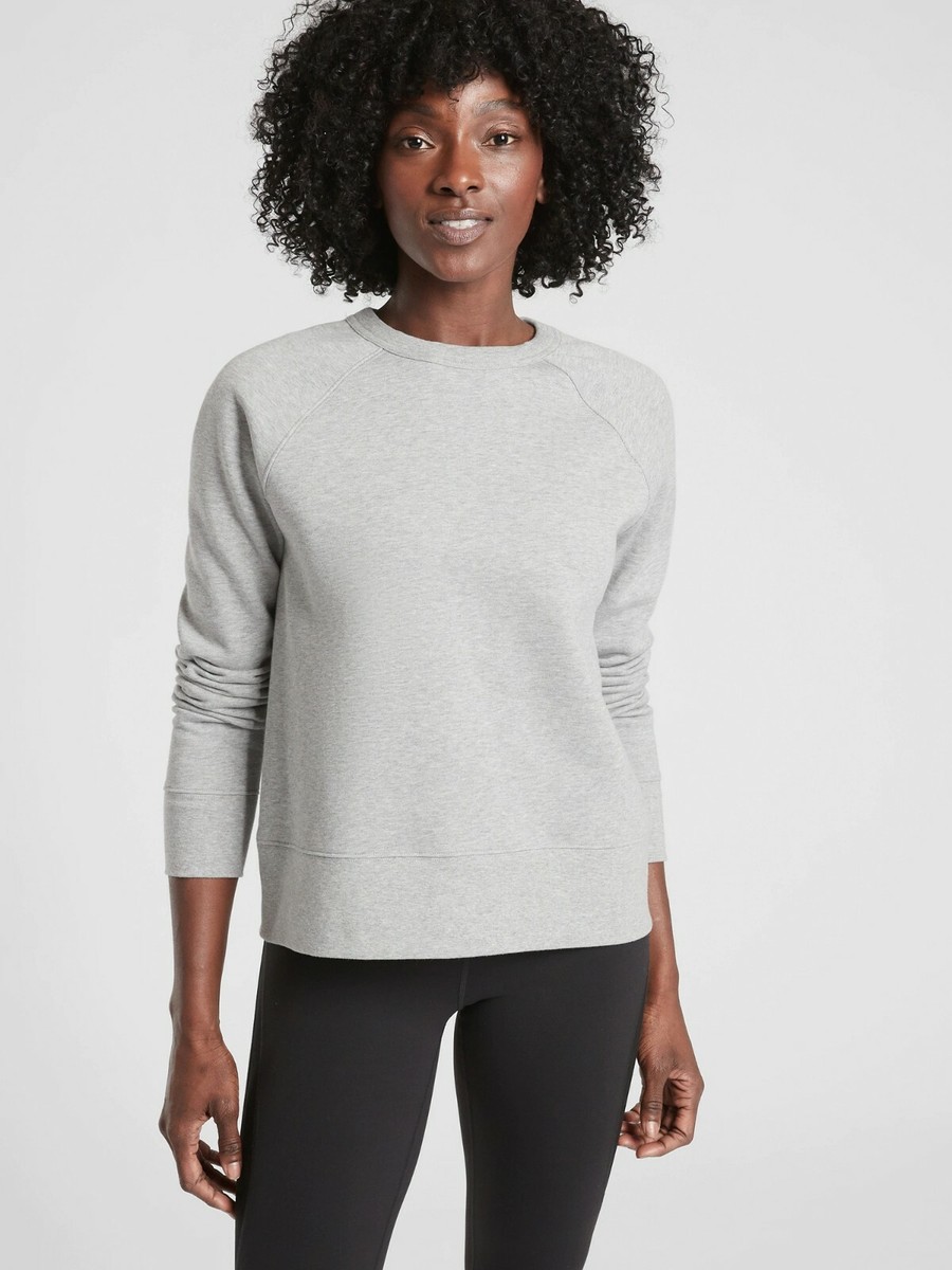 L'Appartement アメリカーナ CREW NECK SWEAT グレー オンライン限定商品】 AMERICANA/アメリカーナ】 CREW NECK