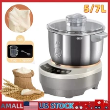 5L/7L Electric Food Dough Mixer Household Automatic Standalone Mixing Machine US