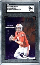 2023 Panini Prestige Football - CJ Stroud - RC Texans - Purple /99 Graded