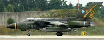 Panavia Tornado ECR Fighter Airplane Desk Wood Model Big New