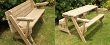 ☀️DIY Folding Bench And Picnic Table Step By Step Guide Emailed Plans☀️