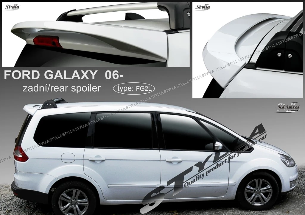 SPOILER REAR ROOF FORD GALAXY MKIII MK3 WING ACCESSORIES eBay