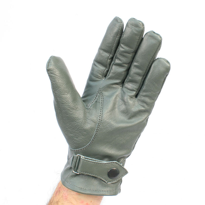 Replica Grey Leather Lined Gloves WW2 German officers TG1096 | eBay