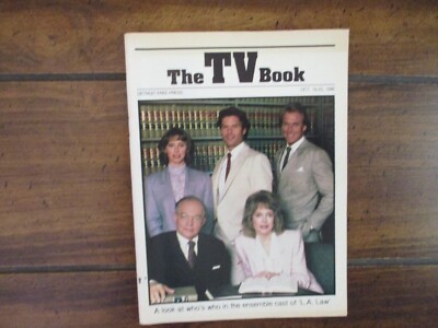 1986 Detroit Free Press TV Mag(LA LAW/JILL EIKENBERRY/CORBIN BERNSEN/HARR HAMLIN