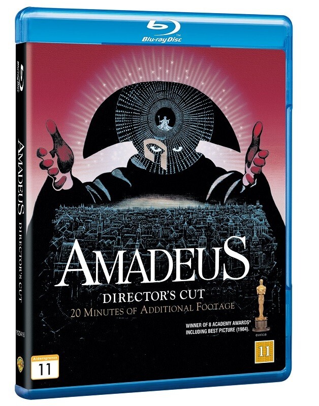 Amadeus (Blu-ray) Director's Cut region free multi language options new