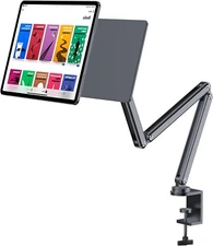 Magnetic Stand iPad Pad Air 13" M2/Pro 12.9" Foldable Arm Tablet Holder Portable