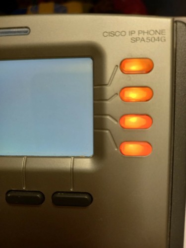 Cisco SPA504G IP telefoon - Afbeelding 4 van 4
