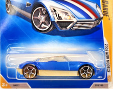 2009 1:64 Hot Wheels New Models 18/42 Avant Garde Blue 018/190