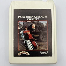 Papa John Creach - Filthy! - Restored 8 Track Tape - New Pad and Splice