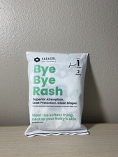 Parasol Clear Dry Disposable Diapers  RashShield Protection, Leakproof Design