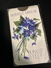 Vintage Bonwit Teller Stockings Bontell Deluxe Pantyhose Size B Mushroom NOS