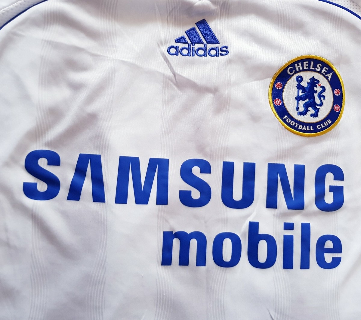 2006-07 adidas CHELSEA サッカーシャツ アウェイ 長袖 2006-07 adidas CHELSEA サッカーシャツ アウェイ 長袖