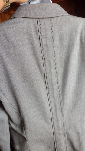 Escada 2 Pc NWT Suit Jacket Blazer Skirt 40 $1800 & $650 double breasted - Picture 4 of 17