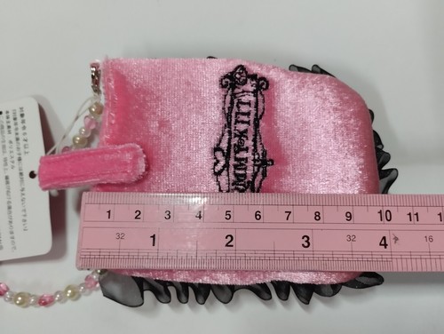 RARE! Charmmy Kitty Plush Doll Flip Phone Pouch w/ Pearl Strap New Old Stock - Picture 19 of 19
