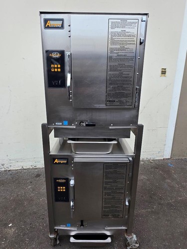 AccuTemp P61201D060DBL (12) Pan Convection Steamer Holding Capability LP Gas