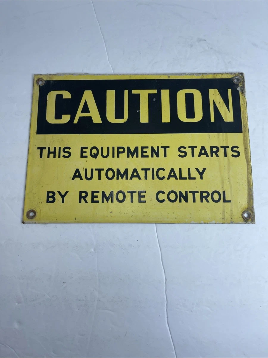 Caution Sign In Original Advertising Signs (1930-1969) for sale | eBay