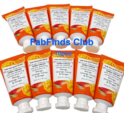 10x The Nourish Bar Mango Dreaming Hand Cream 11.80oz total