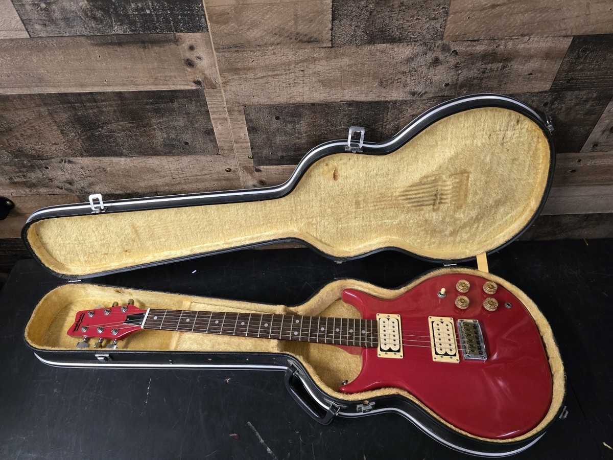 【Washburn】Dimarzio-ワッシュバーン変形V Washburn 1980's Raven Minty Clean DiMarzio . W/Hsc | eBay