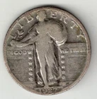 1927 Standing Liberty Silver Quarter