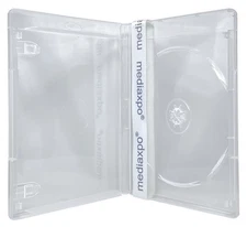 Replacement Cases compatible with Clear Playstation 3 Blu-ray 14mm