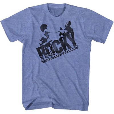 Rocky Halftone Logo Movie Shirt