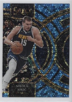 2023 Panini Select Premier Level Light Blue Disco Prizm 24/99 Nikola Jokic 0x3f
