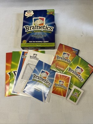 Brainetics - Breakthrough Math and Memory System - Complete Set Parts 1&2