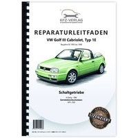 VW Golf 3 Cabrio Typ 1E 1993-1998 4 Gang Schaltgetriebe 084 Werkstatthandbuch