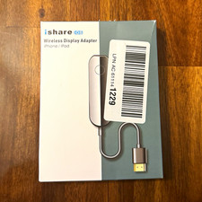 iPhone/iPad Stream To TV Wireless HDMI Display Adapter 4K 1080P iOS iShare