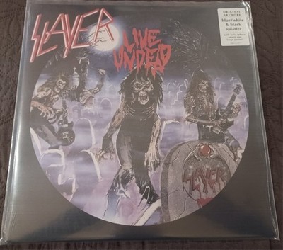 Sammlung,LP,Album,2015,Splatter Vinyl,SLAYER,Live Undead,Mint,Thrash Metal,Mint.