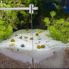 2Pcs Durable Aluminum Alloy Aquarium Light Stand Adjustable Height Fish Tank