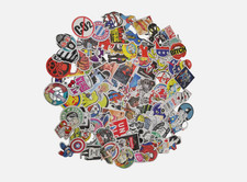 100 Random Skateboard Stickers Bomb Vinyl Laptop Luggage/Decals Dope Sticker Lot