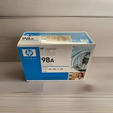 HP LaserJet 98A 92298A Black Toner Print Cartridge, Sealed, Label on Box