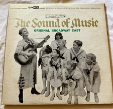 Columbia The Sound of Music Original Broadway Vinyl Record