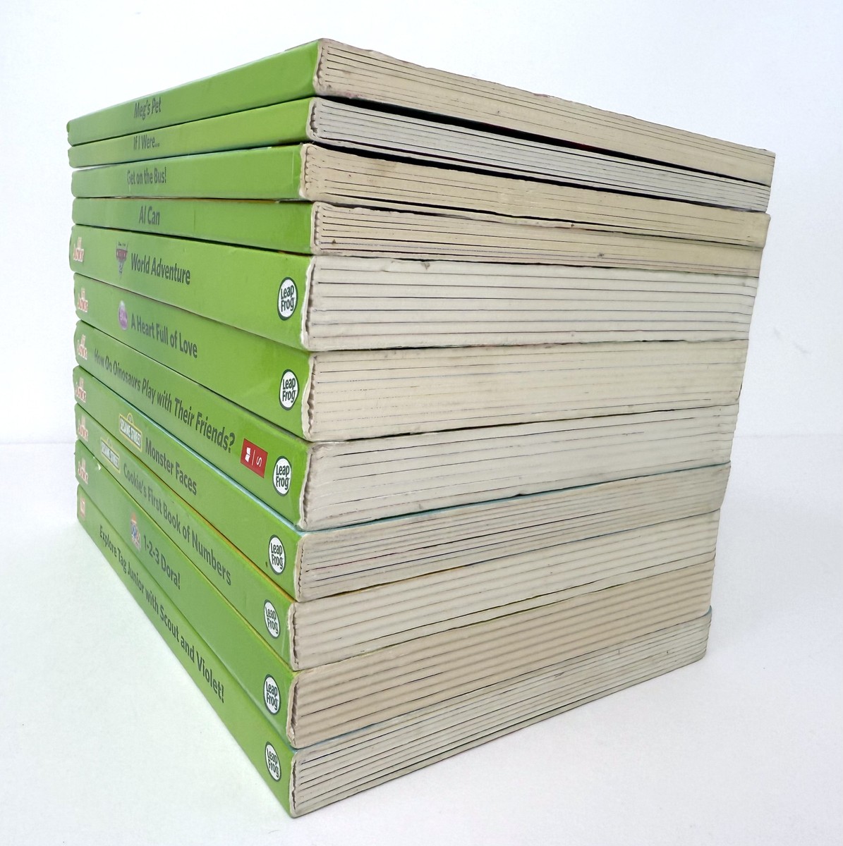 Leap Frog TAG Hardcover books - Disney Princess Cars Dino Short