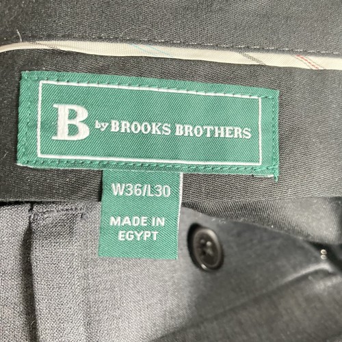 B By Brooks Brothers Men's Classic-Fit Wool Blend Suit Separates Pant E05634 - Picture 7 of 9