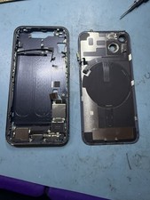 iPhone 14 Black Back Frame Housing Replacement With Back Glass-Ships Fast-OEM