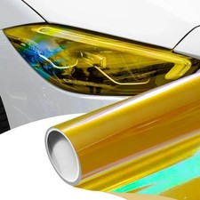 Headlight Taillight Tint Vinyl Film Yellow Lamp Sticker Car Fog Light Sheet Film