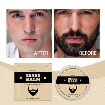 Organic Beard Oil Balm Butter Moisturizing Nourishing Smooth Beard Hair Care 
