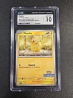 Pokemon TCG Pikachu 214 SV Promos Illustration Contest 2024 Eng 2025 CGC 10