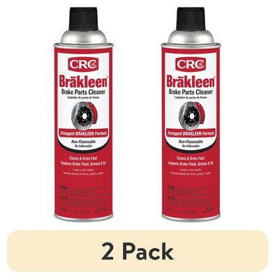 2 pack, CRC 05089 Brakleen Non Flammable Brake Parts Cleaner , 19 oz.