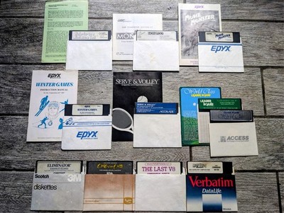 Lot of 9 Commodore 64 Games & Manuals - All Fully Tested - MOVIE MONSTER